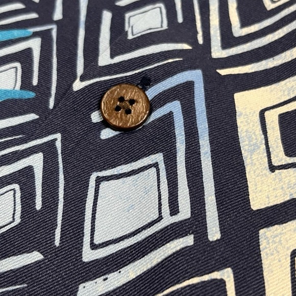 Tommy Bahama Shirt Men's Sz 2XL Blue Silk Heritage Tortola Hawaiian Floral Camp - Picture 3 of 7